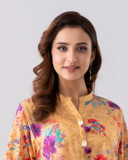 Mint Green Printed Lawn Suit